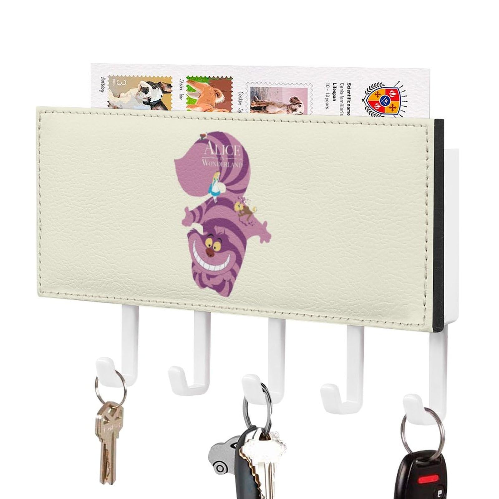 Amazon.co.jp: 不思議の国のアリス チェシャ猫 壁掛けフック 玄関装飾